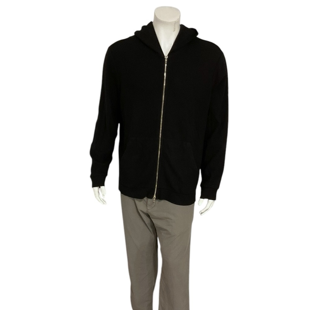 Theory Men’s Knitted Full Zip Hoodie